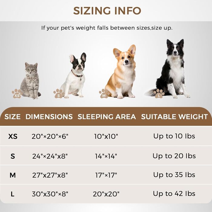 Кругле ліжко для собак SunStyle Home, середнього розміру, машинного прання, у формі пончика, антистрес, з антиковзним дном, 30 x 30 x 8 см, сірий колір