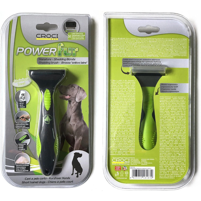 Щітка для собак Croci Fellbürste для короткої шерсті до 9 кг, колір 2