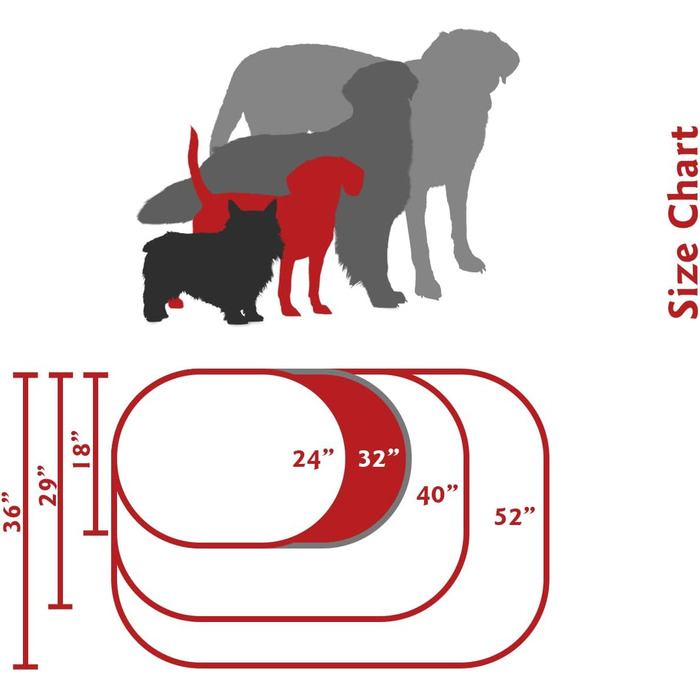 Кругле лежанка для собак Majestic Pet Bagel 61 см - м'яка, зручна, з підтримкою хребта, сірого кольору