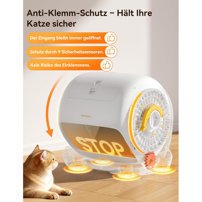 Самоочисний автоматичний лоток для котів MeoWant XXXL для кількох котів