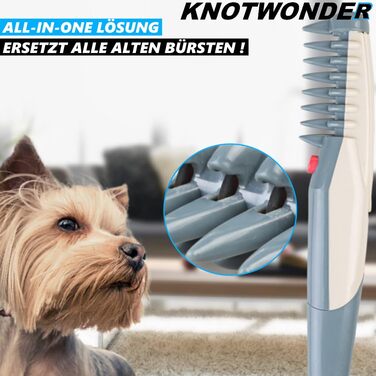 КНОТВАНДЕР Щітка для догляду за шерстю собак, вичісування, видалення ковтунів