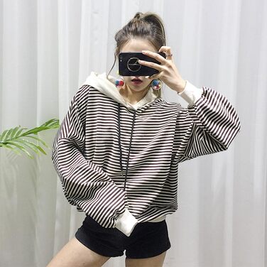 Світшот з капюшоном для собак (маленьких, середніх та великих), окремо продається одяг для власників, смугастий, для хлопчиків та дівчаток, підходить для котів та собак, розмір M - обхват грудей 42.5 см.