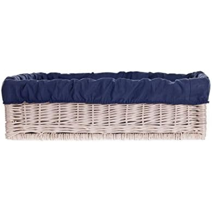 Корзина для собак та котів з ротангу, ліжко для тварин, 60x50x18 см (Бежевий)