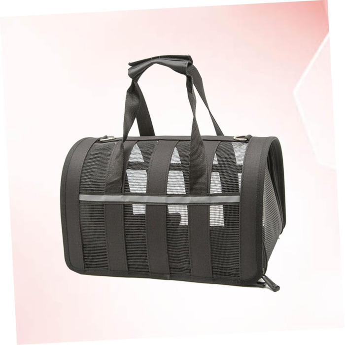 Транспортна сумка для тварин Yardwe: прозора, портативна, регульована, дихаюча для котів