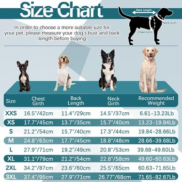 Теплий зимовий одяг для собак: пуховик, тепла куртка, піжама, комбінезон, одяг для собак S, M, L, великих, середніх, малих порід, зелений