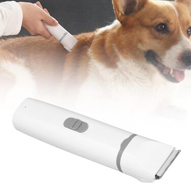 Триммер для собак та котів Fafeicy: безшумний, акумуляторний набір для грумінгу, вологостійкий ABS-пластик