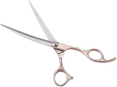 Набір професійних ножиць для стрижки тварин QUNINE (6 шт.), золоті ручки