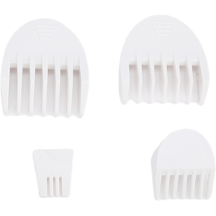 Набір для грумінгу собак Haofy: 4-в-1, бездротовий триммер з LCD-дисплеєм, шумовидалення, для професійного догляду за шерстю котів та собак (білий)