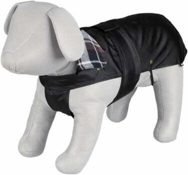 Водонепроникний дощовик для собак TRIXIE 'Paris', чорний, розмір S (36 см)