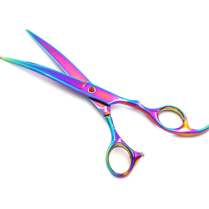 Набір професійних ножиць для грумінгу собак 6CR Edelstahl, набір для догляду за тваринами, ножиці для собак та котів