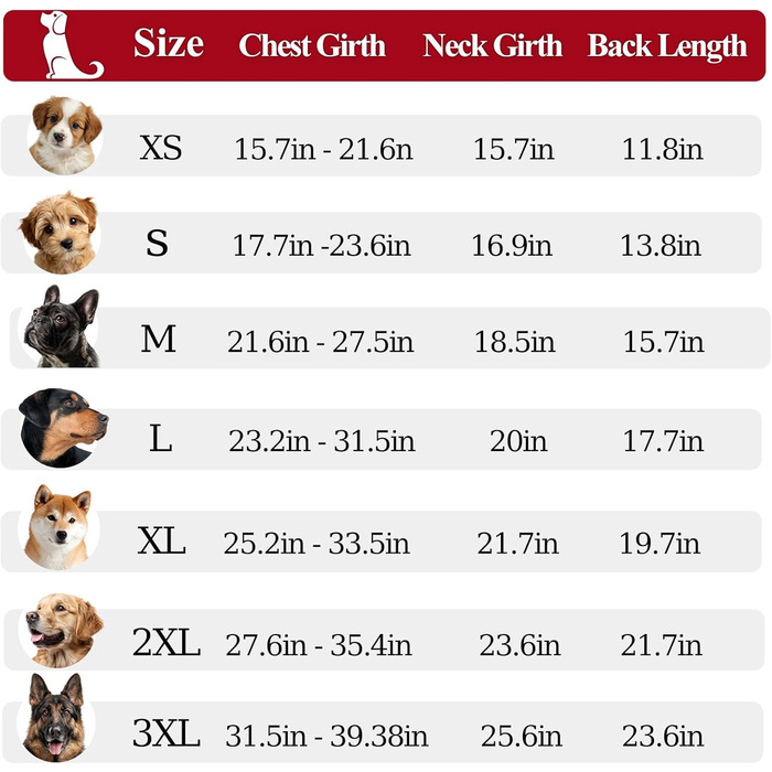 Зимовий теплий куртка для собак, водонепроникний, вітрозахисний, регульований, з коміром-стійкою, розмір M, червоний, для прогулянок