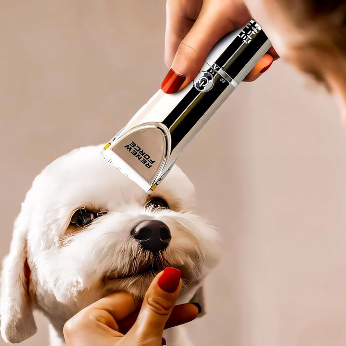 Електрична машинка для стрижки собак та котів Retoo з 4 насадками та регулюванням довжини