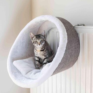 Підвісне ліжко-гамак для котів на радіатор TRIXIE, зручний плюш, до 5 кг
