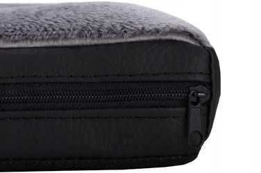 Ортопедичне ліжко для собак Welsti, сіре, 100 x 70 см