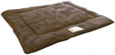 Ліжко-трансформер для собак Ellie-Bo з твіду та штучного хутра, 61 см, 71x4x48 см, коричневе
