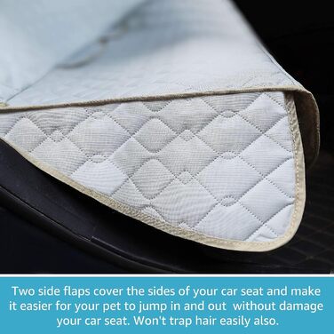 Водонепроникні чохли на сидіння для собак Lassie на заднє сидіння авто, захист від бруду та дитячі забруднення. Підходять для легкових, вантажних автомобілів та SUV.