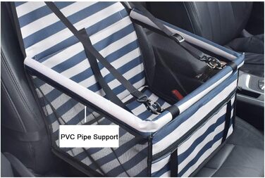 Автокрісло для тварин: чохол для собак та котів, дихаючий, водовідштовхуючий, з пелюшкою, блакитний, для подорожей