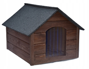 Буда для собак Drewmart, дерево, зовнішні розміри: 64 x 53 x 56 см