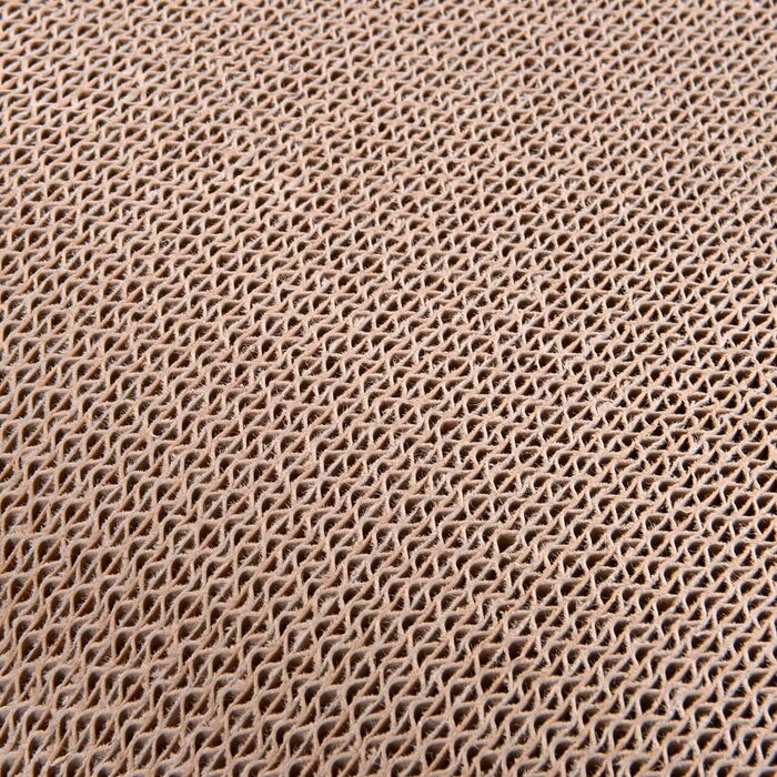 Кігтечка для котів CanadianCat Satellite 2.0 Lounge XXL | З гофрокартону з м'ятою | Колір: горіх | 76 x 24 x 24 см