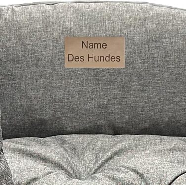 Ортопедичне ліжко для собак Dogs4Life: м'яке, миється, для маленьких, середніх та великих собак. Персоналізація імені. Розміри S-XXL