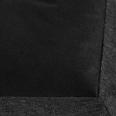 Крісло-лежанка для собак, лежанка для собак, кошик для собак, чорний колір, 75 x 50 см