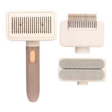 Щітка для грумінгу котів та собак - багатофункціональна щітка для вичісування шерсті, багаторазова, інструмент для догляду за тваринами