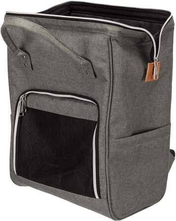 Рюкзак для тварин TRIXIE AVA, 32×42×22 см, сірий