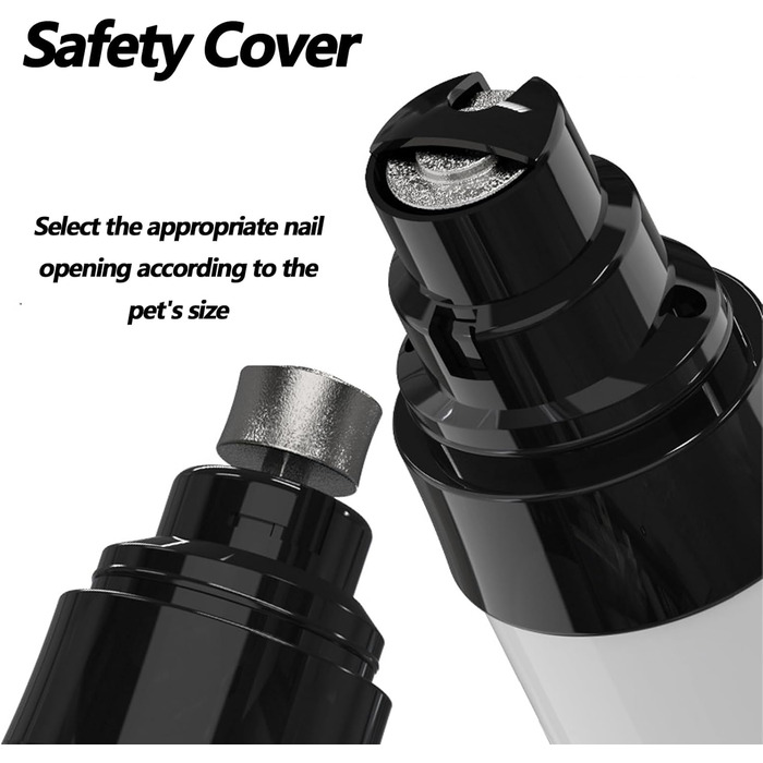 Шліфувальник для собачих кігтів Leiser, тример для кігтів собак та котів, пилка для догляду за кігтями домашніх тварин, м'який та згладжуючий (1 шт.)