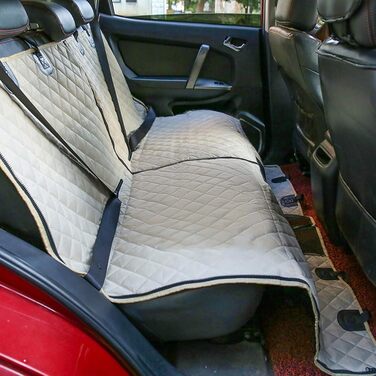 Захист для заднього сидіння авто для собак - водонепроникний, антиковзкий, з боковими захистами (для авто, універсалів, мінівенів, SUV)