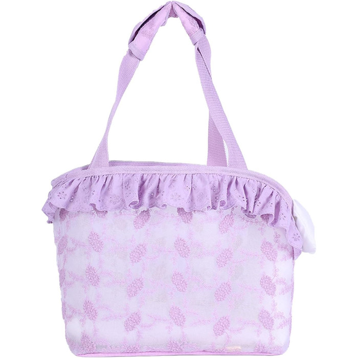 Трапельник для собак маленьких порід до 5 кг, дихаючий, білий/фіолетовий, S