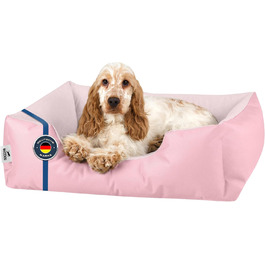 Лежак для собак BedDog Zara, знімний і праний чохол, подушка-кошик, диван для маленьких собак