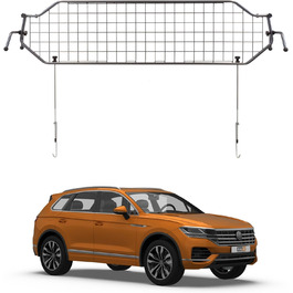 Сітка-перегородка для собак Travall Volkswagen Touareg (2018-), захист багажника, сталевий захист для транспортування собак