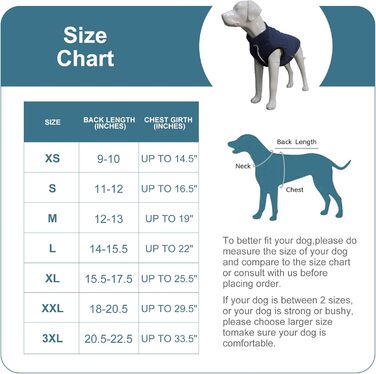 Водонепроникна флісова жилетка для собак Lovelonglong - чорна, 3XL