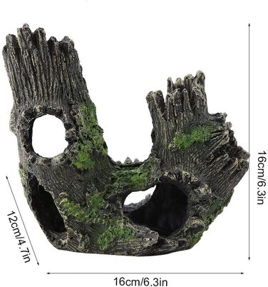 Штучний корінь для акваріума Zerodis з гілками, укриття для креветок, декор з коріння, акваріумний декор, житло