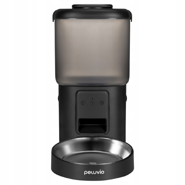Автоматичний годувальник для котів та собак Peluvio Crispy з Wi-Fi, 4.5 л