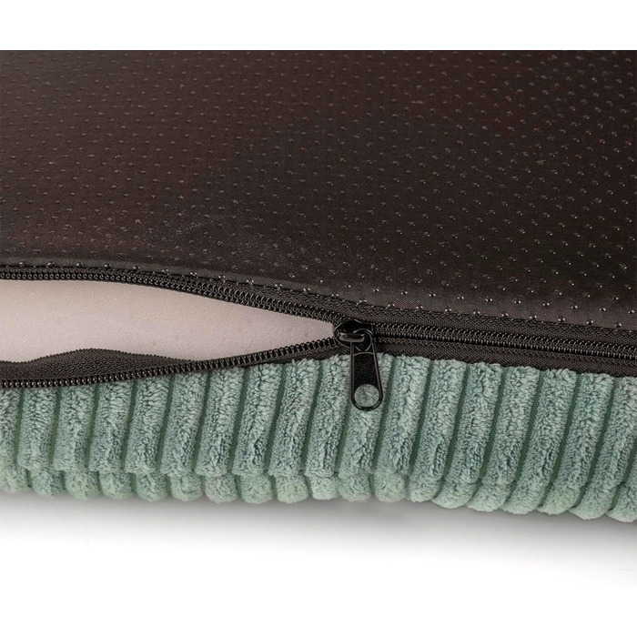 Килимок для собак, м'який, зелений, розмір L - 70x50x5 см