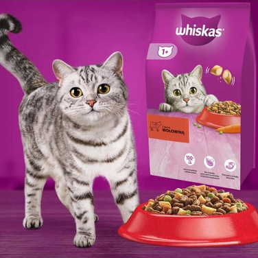 Сухий корм Whiskas Karma з яловичиною, 14 кг