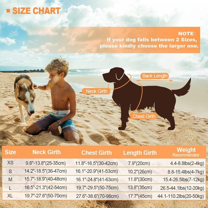 Спасальний жилет для собак EMUT, блакитний, для малих, середніх та великих порід, з ручкою безпеки