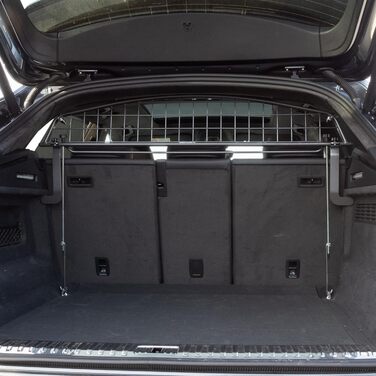 Travall Hundegitter для Audi Q8 (2018-): Автомобільне сітка-перегородка для собак, захист багажника, міцний сталевий захист