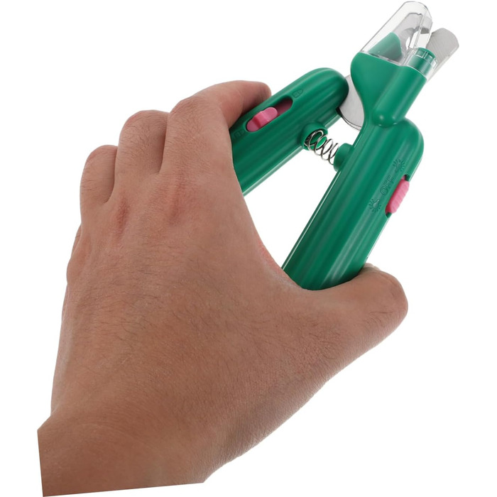 TOYANDONA Кліпер для кігтів собак та котів з підсвічуванням, металевий, ергономічний, для догляду за шерстю вдома та в подорожах, безпечний для цуценят, кошенят та великих тварин