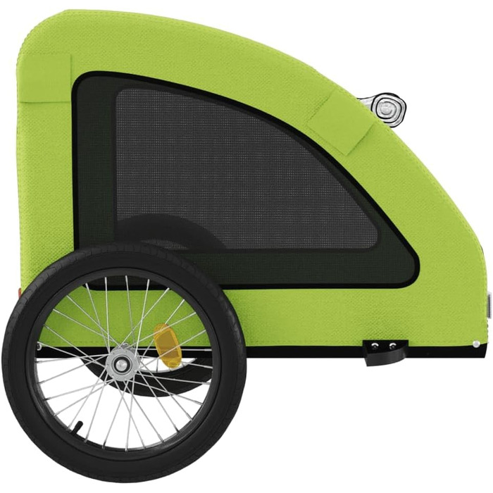 Причіп для собак Gecheer - переноска для собак до 45 кг, зелений, 137x68x72 см