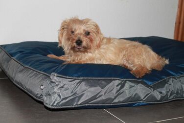 Килимок для собак на вулицю 105 x 67 см, блакитний, міцний та водонепроникний. Зручне ліжко для собак, килимок для відпочинку на відкритому повітрі