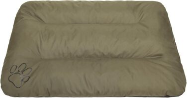 Лежак для собак millybo ECO 100x70x8 см, водонепроникний, зелений, ортопедичний матрац для малих, середніх і великих порід, міцна подушка для дому та вулиці