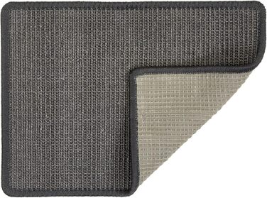 Килимок для котів з сизалю - коврик для дряпання, бежевий (антрацит, 30 x 40 см, набір 2 шт.)