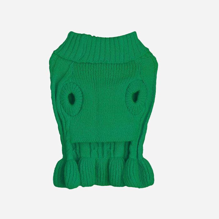 Теплий зручний светр для собак, розмір M, акрил, з коміром-горловиною, для собак маленьких та великих порід, 5,9–7,3 кг