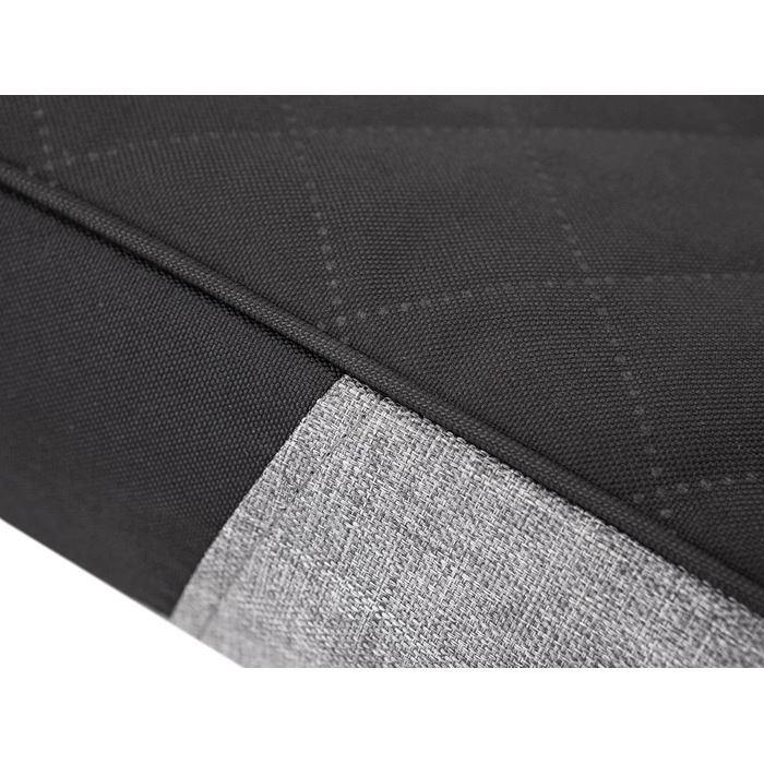 Крісло-лежанка для собак, 80 x 55 см, графіт - м'яке ліжко для домашнього улюбленця