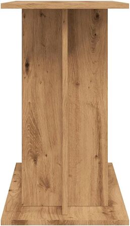 Підставка для акваріума LAPOOH з ДСП, артізан-дуб, 80x35x60 см, тумба під акваріум, акваріумний стіл