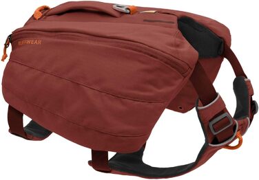 RUFFWEAR Рюкзак-сумка для собак, зручна для тривалих прогулянок і походів, для великих і дуже великих порід, Front Range Day Pack, червоний, розмір L/XL