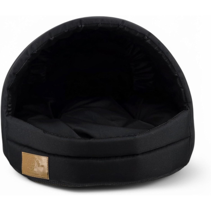 Будка для собак ODOLPLUSZ Hundehütte – комфортний дім для вашого улюбленця (Чорний, M)