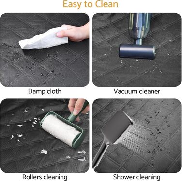 Автомобільна підстилка для собак Maxetodo на заднє сидіння: водовідштовхувальна, з кишенями, захист від подряпин для всіх авто, SUV, вантажівок